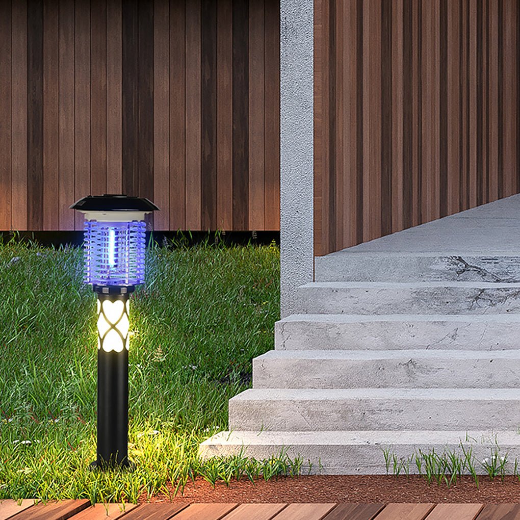 Dual-Function Solar LED Mosquito Lamp Waterproof Outdoor Landscape Light