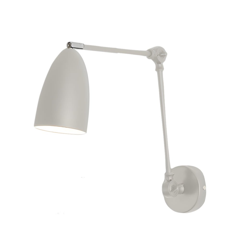 Folding Wall Light Modern Long Bulb Rod Swing Arm Light