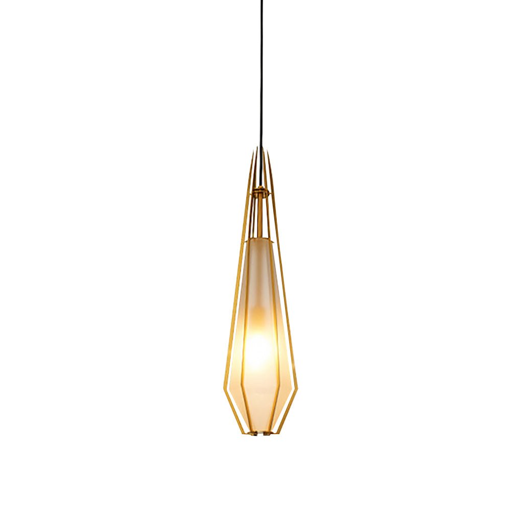 Geometric Glass Pendant Light Nordic Art Ceiling Light