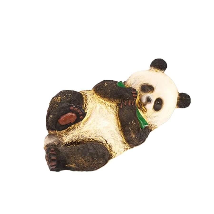 Panda and Bamboo Garden Animal Lamp Modern Outdoor Lawn Decor