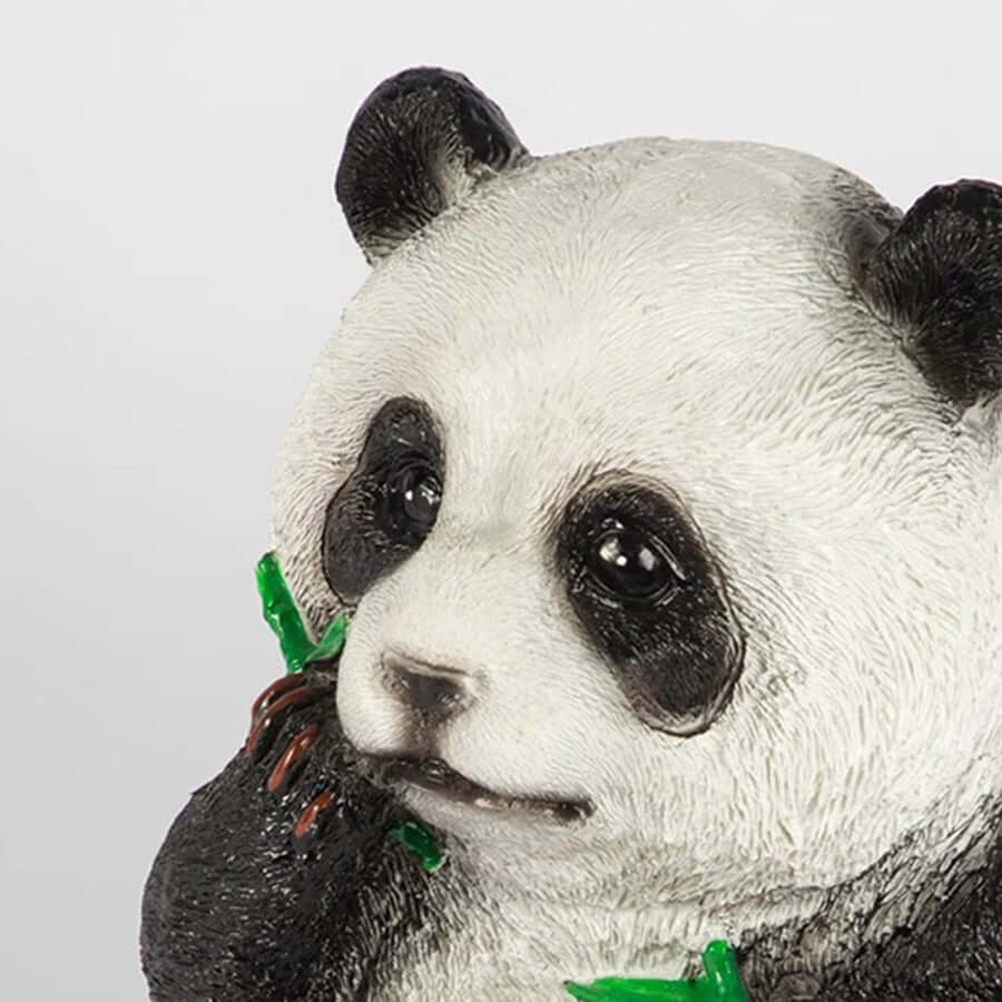 Panda and Bamboo Garden Animal Lamp Modern Outdoor Lawn Decor