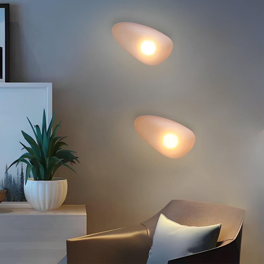 Pebbles Wall Lamp Modern Glass Decorative Lighting