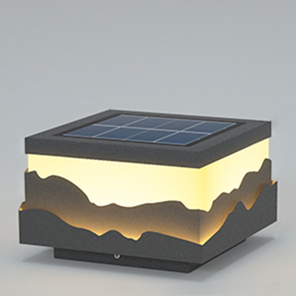 Square Landscape Light LED Mountain Peak Decorative Light