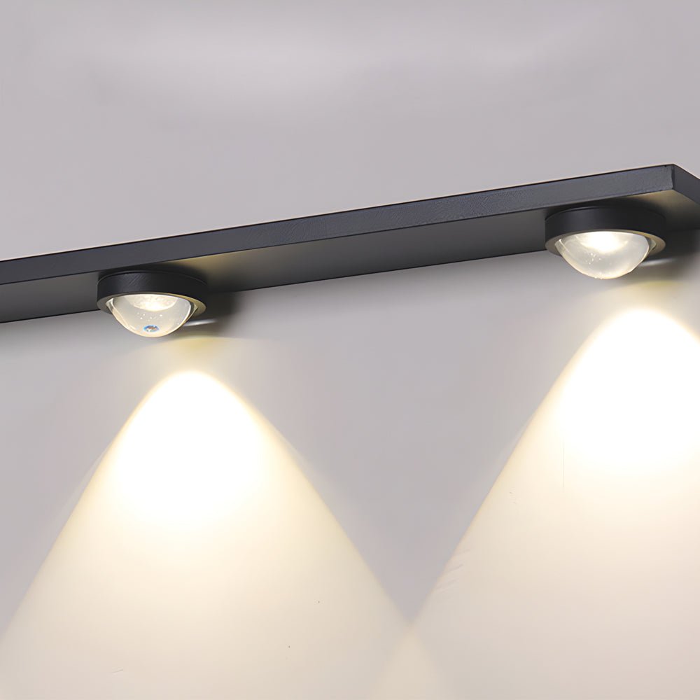 Surface Mounted Spot Light Black Linear Wall‑wash Ceiling Light