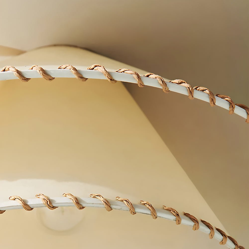 Tiered Pendant Light Multi-layer Parchment Paper Lamp
