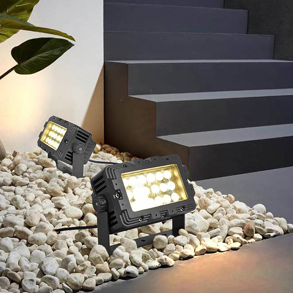 Tree Spotlight Modern Gray Outdoor Landscape Light