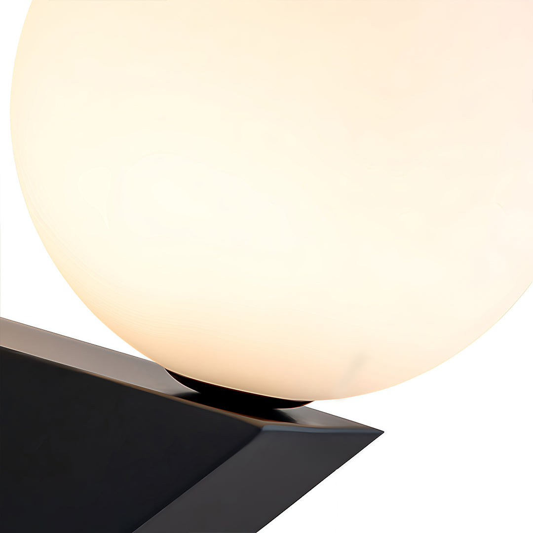 Globe Wall Light Nordic Minimalist Style Clear Glass Spherical Lamp