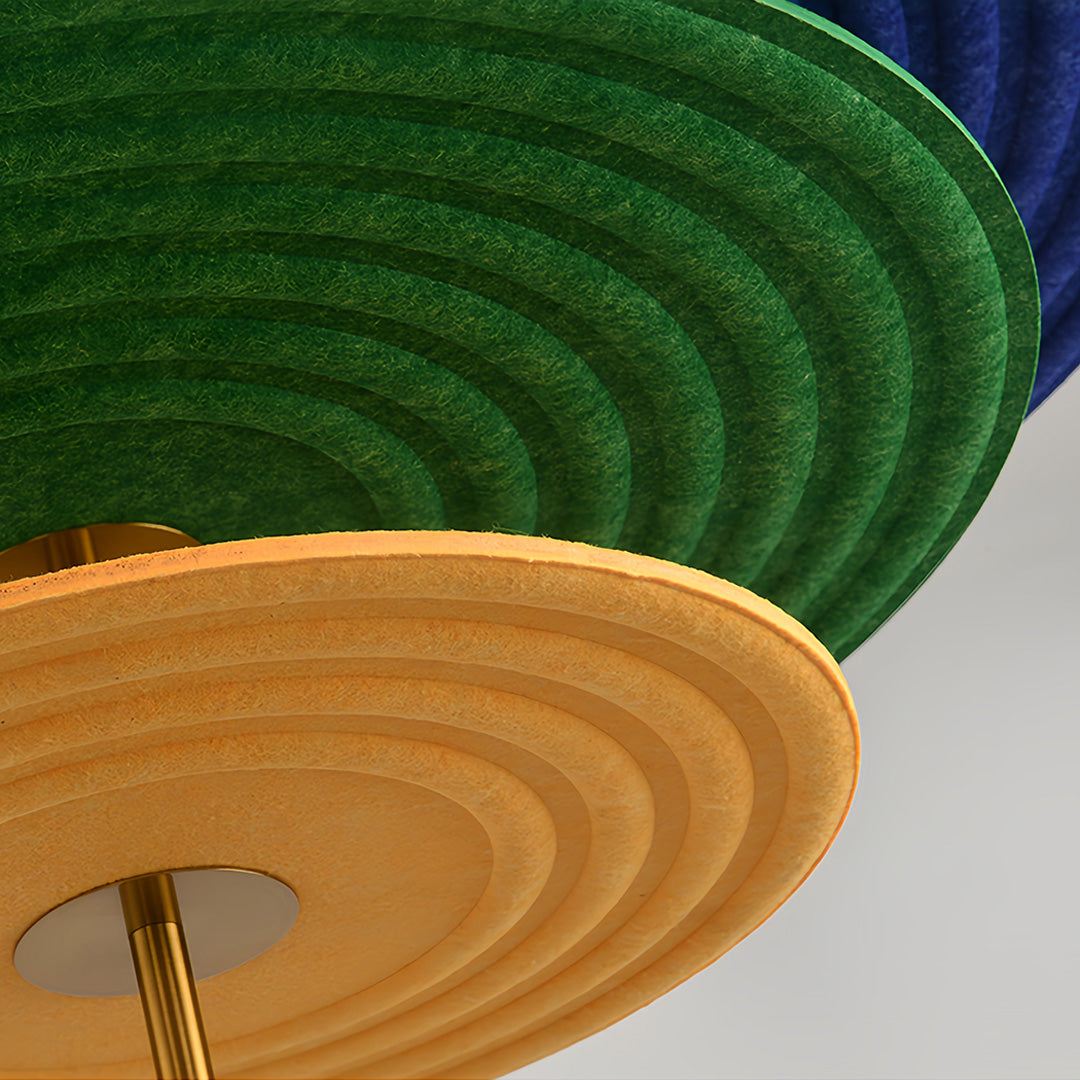 3 Tier Chandelier Acoustic Felt Sound-Absorbing Felt Ceiling Lights