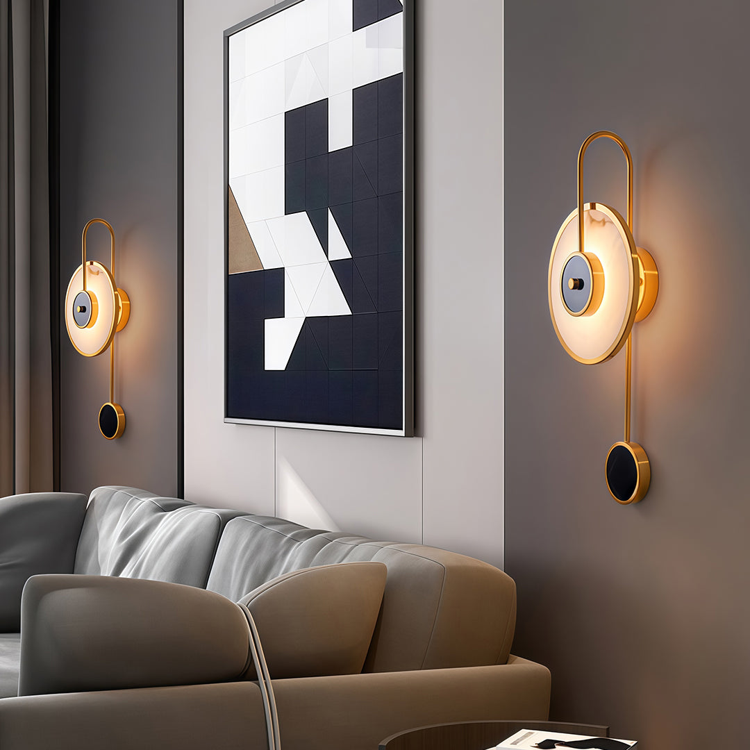 Marble Wall Light Modern Luxury Style LED Hardware Lamp