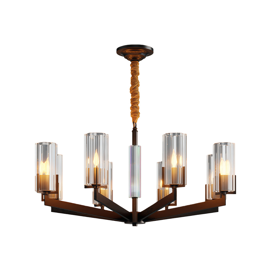 Candle Chandeliers American-Style Luxury Ceiling Light