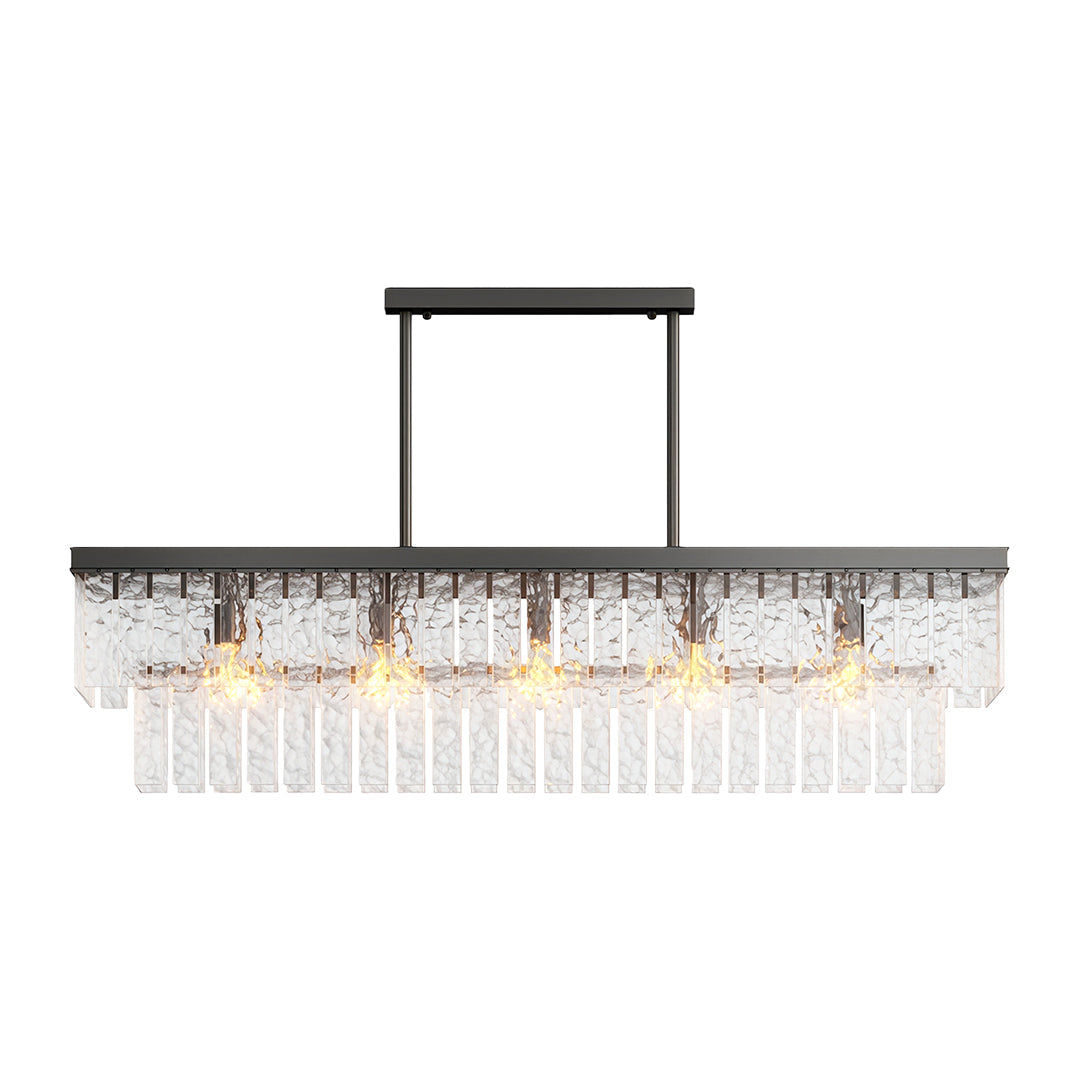 Modern Forms Chandelier Minimalist Full-Copper Luxury Ceiling Light