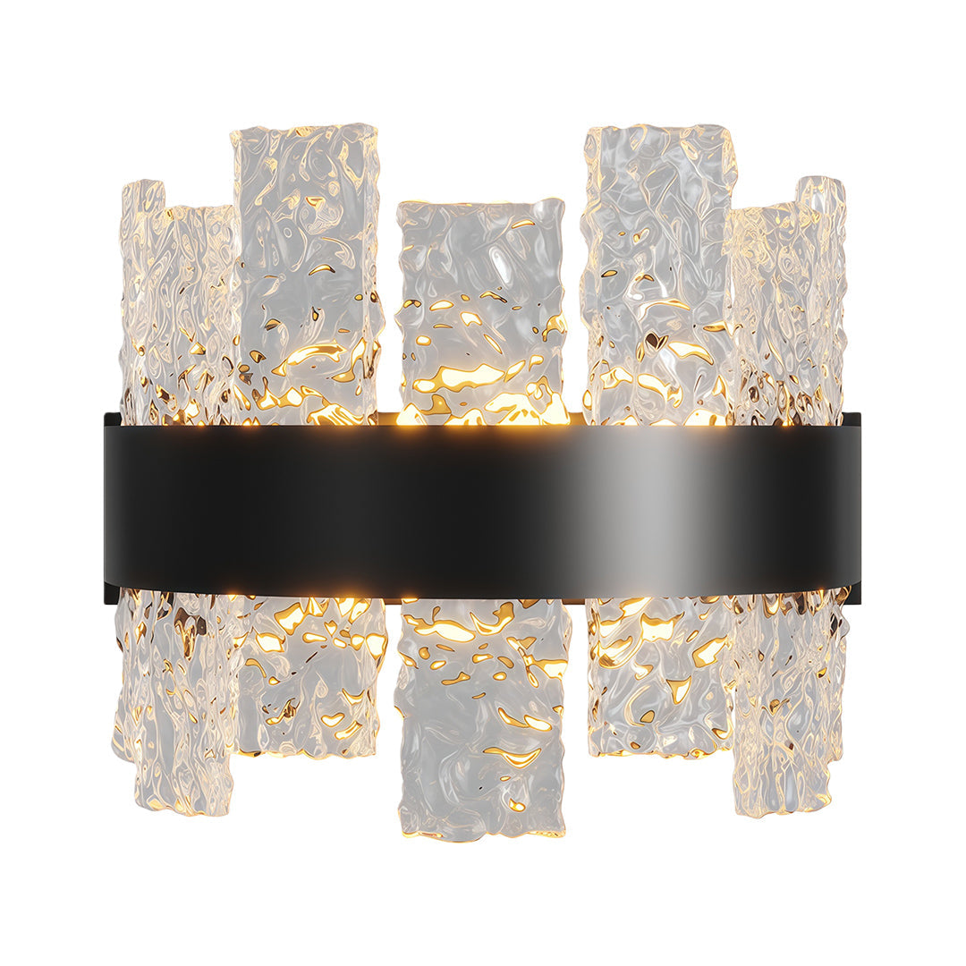 Modern Glass Wall Lights Solid Copper Minimalist Lamp
