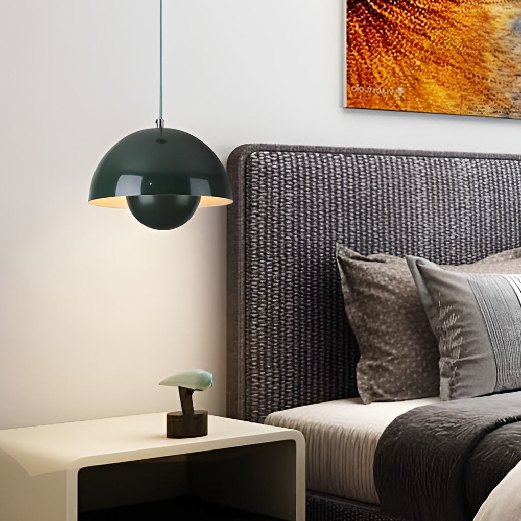 Metal Dome Pendant Light Nordic Decorative Ceiling Light