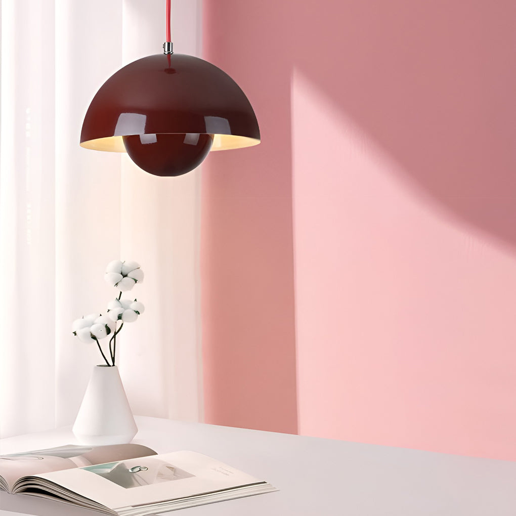 Metal Dome Pendant Light Nordic Decorative Ceiling Light