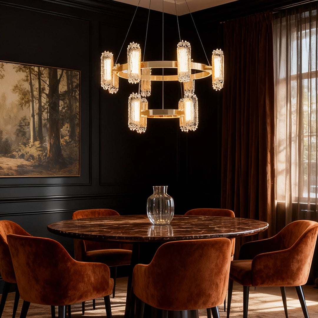 Metal Modern Chandelier Creative Minimalist Ceiling Light