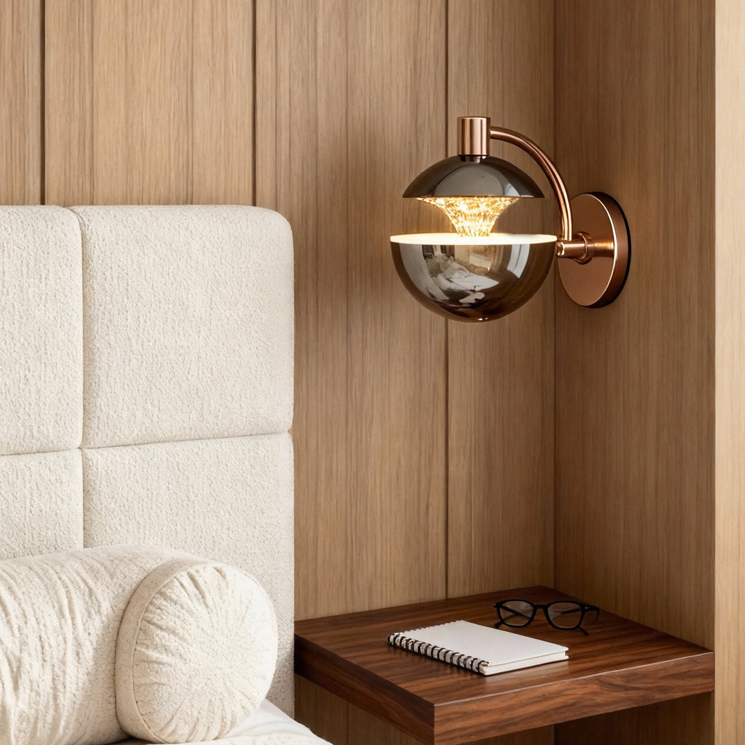 Metal Wall Sconce Modern Minimalist Creative Acrylic Lamp