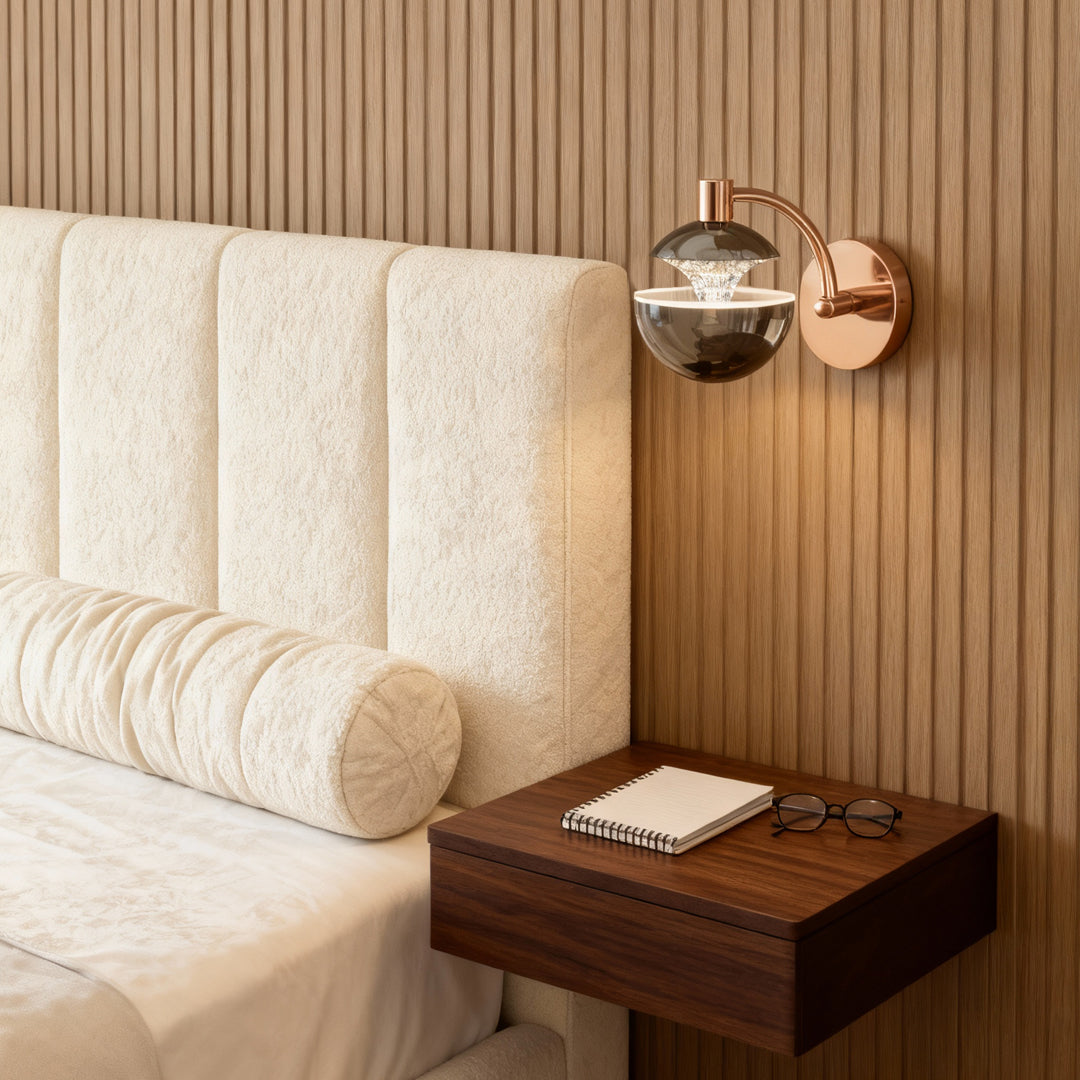 Metal Wall Sconce Modern Minimalist Creative Acrylic Lamp