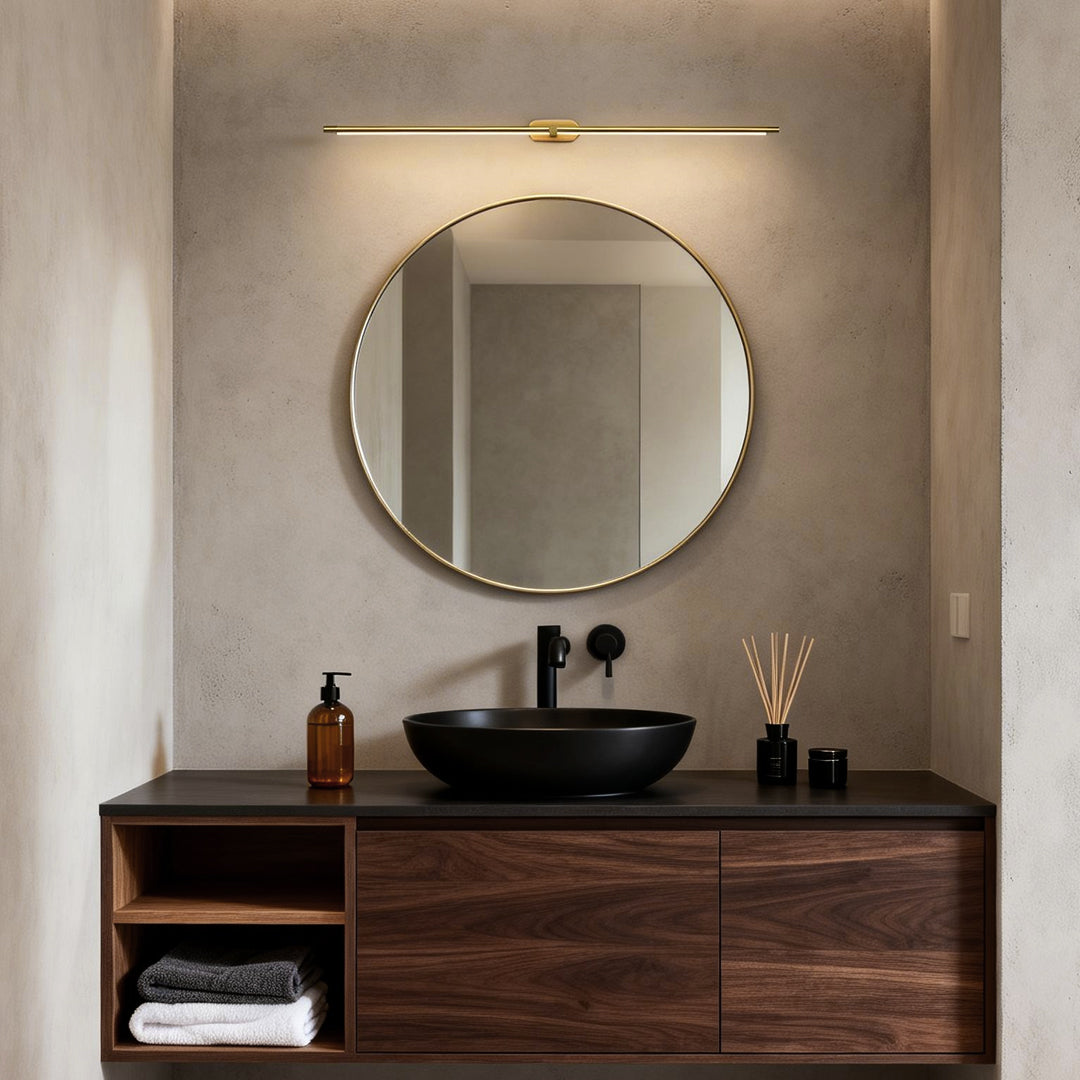 Bathroom Vanity Light Strip Modern Metal Cylinder Light