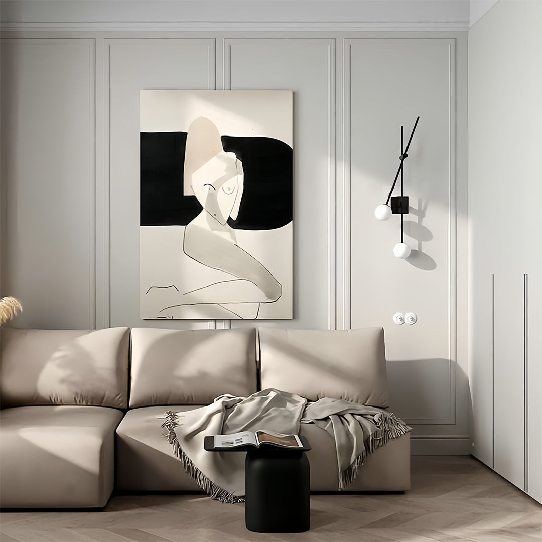 Double Sconce Wall Light Mid-Century Modern 2-Light Linear Wall Sconce