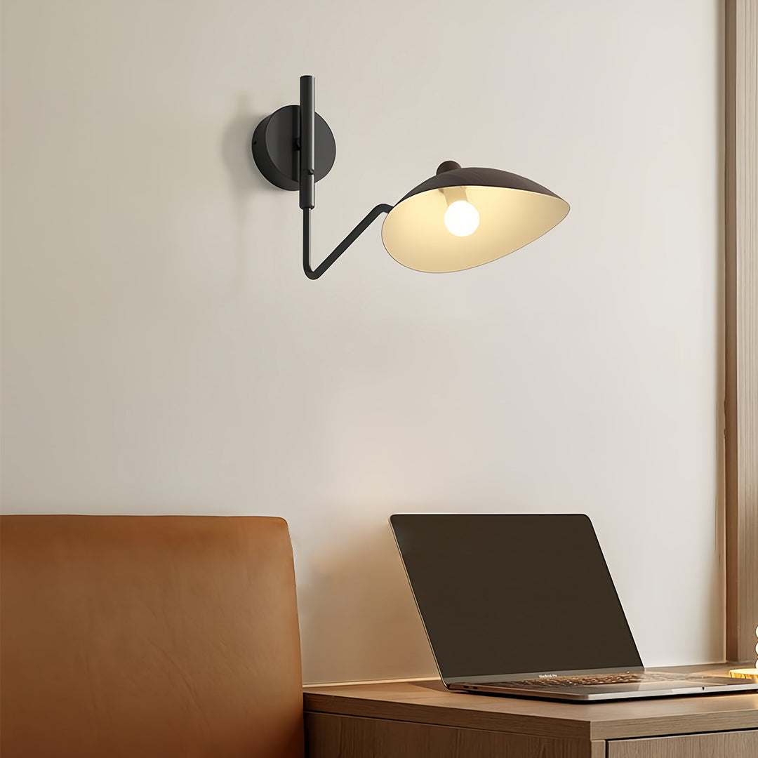 Swing Arm Wall Light Contemporary Industrial wide-spectrum Lamp