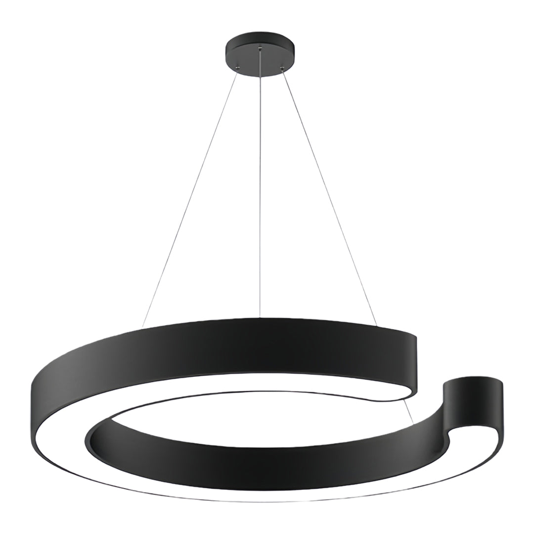 Geometric Pendant Light Iron Frame and Acrylic Ceiling Light