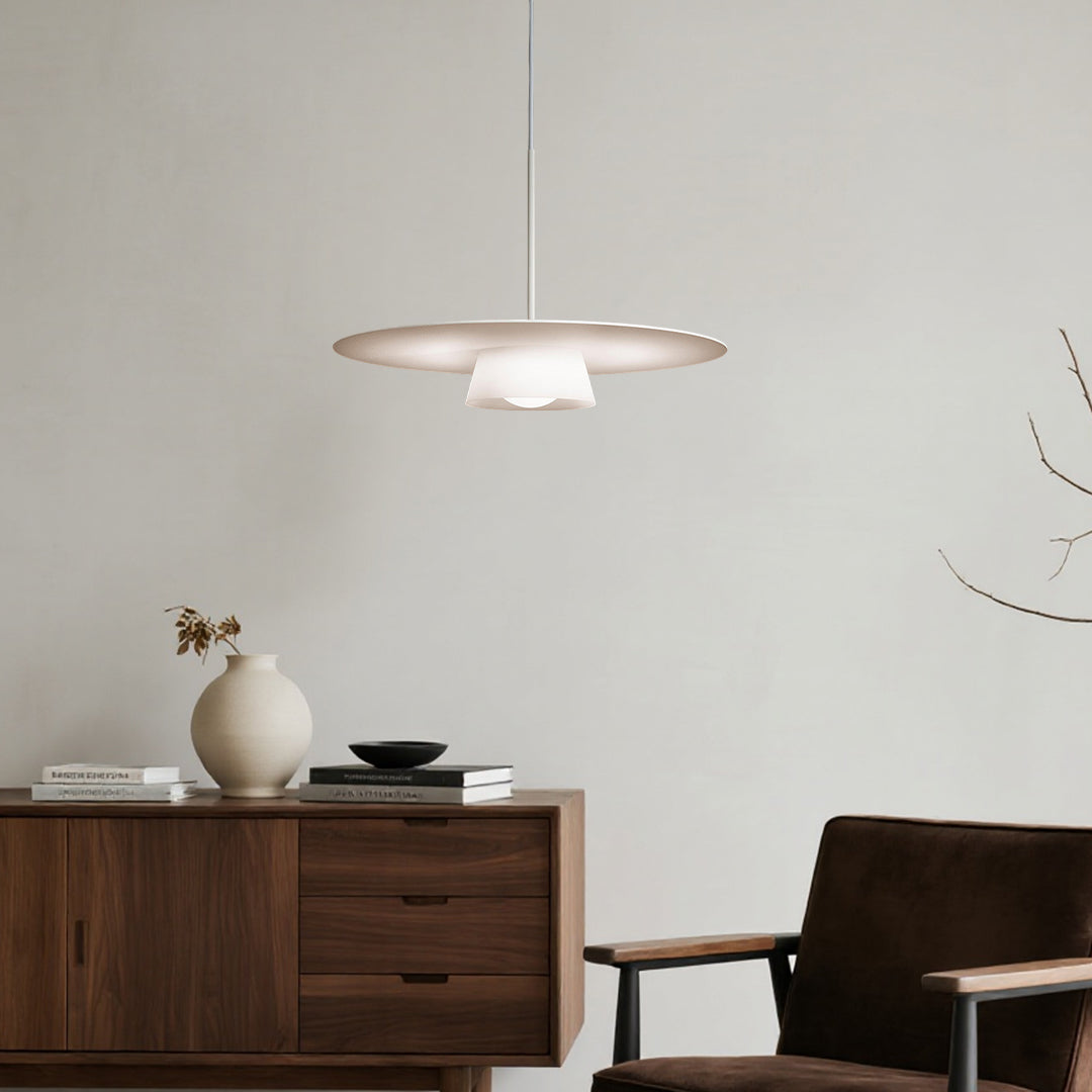 Iron Island Pendant Pight Fixtures Nordic Minimalist Round Hanging Light