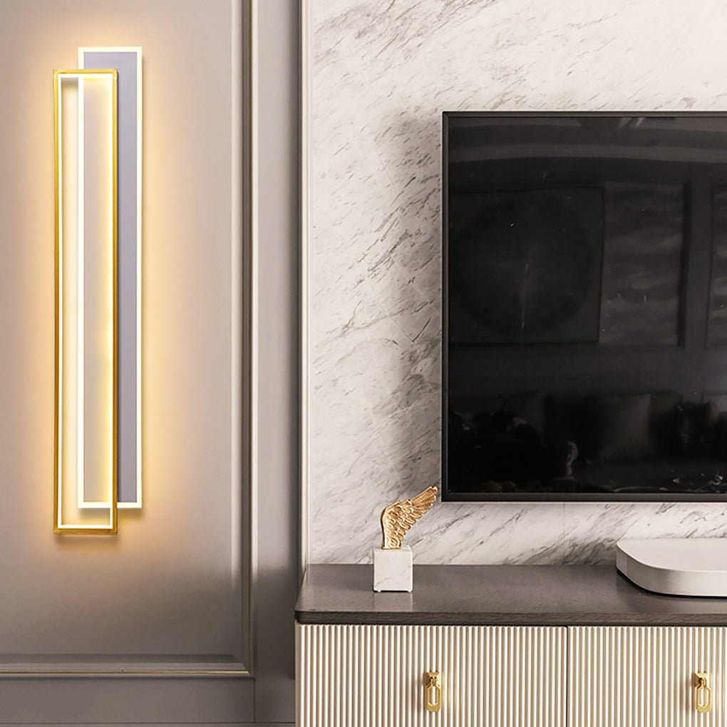 Minimalist Personalized Creative LED Three Step Dimming Wall Lights