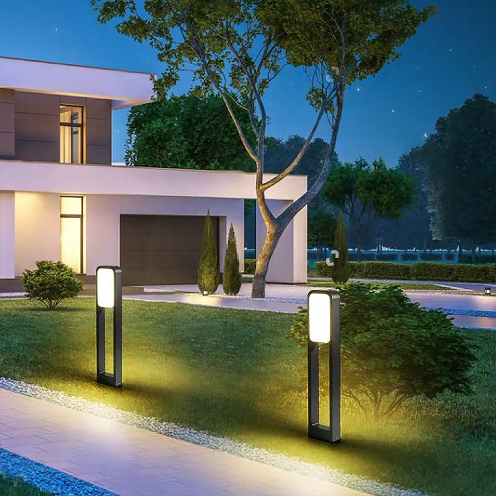 Big Square Panel COB LED Path Light Dual Front & Back Lighting
