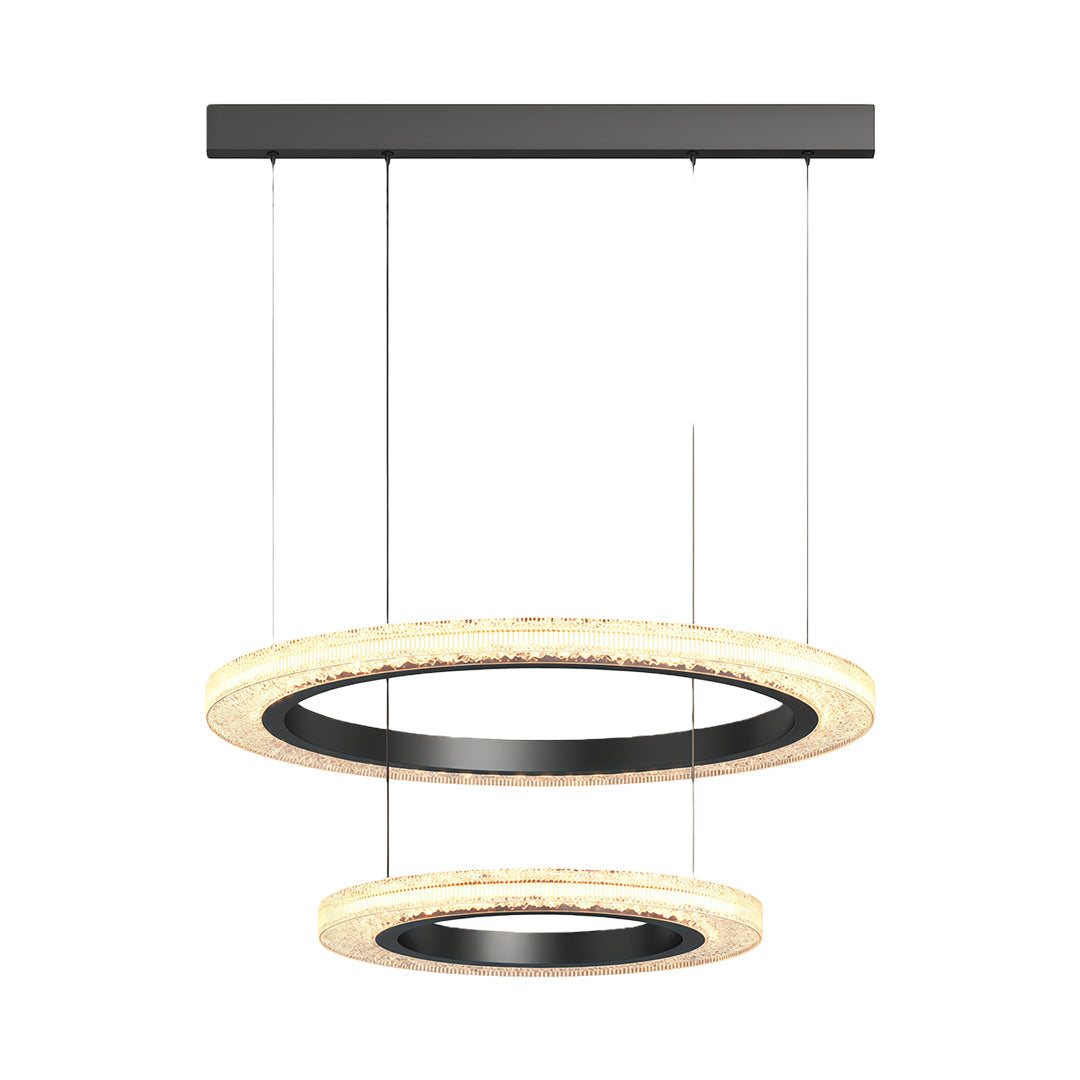Round Modern Chandelier Minimalist Acrylic Ceiling Light