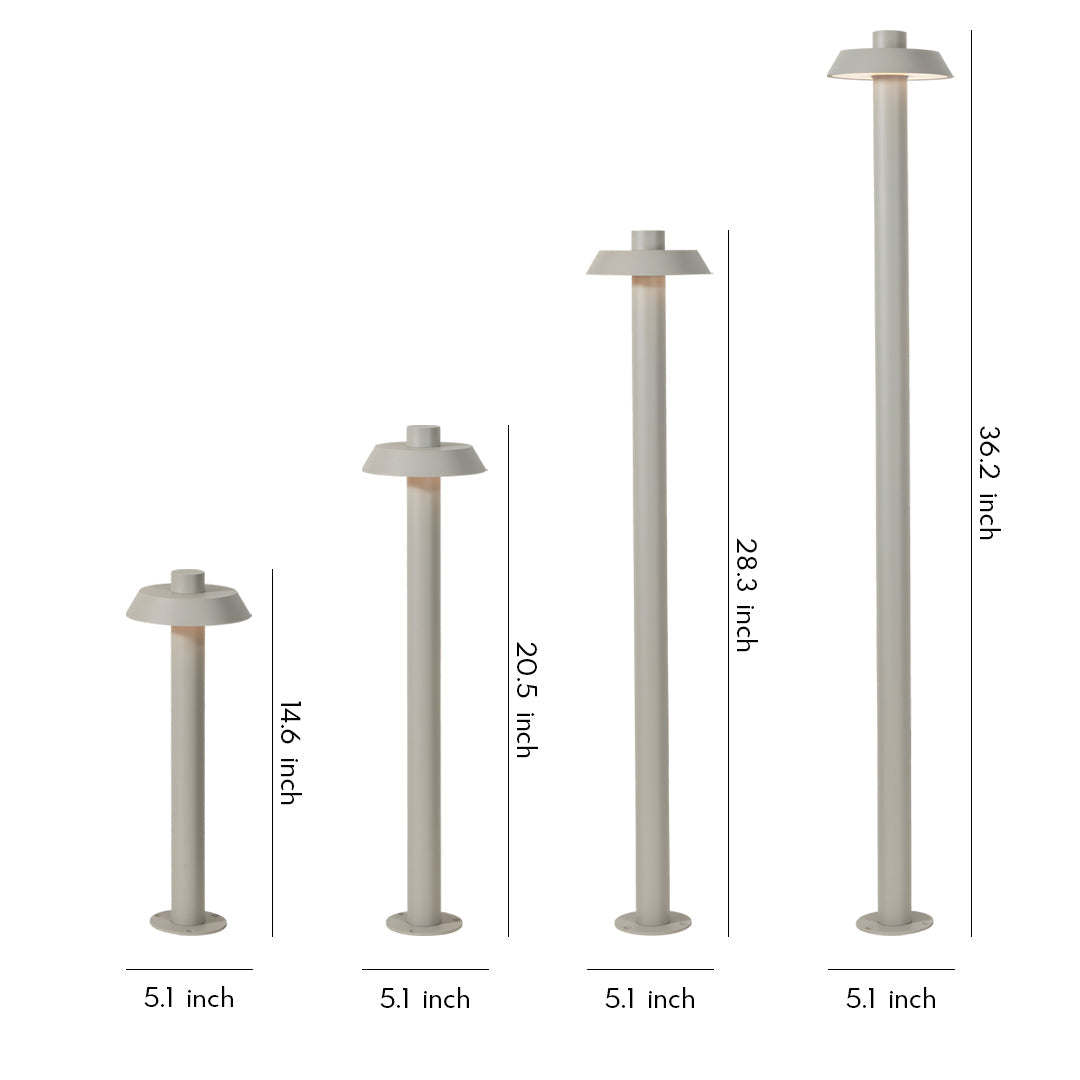 Aluminum Path Lights LED High Color Rendering Waterproof Light
