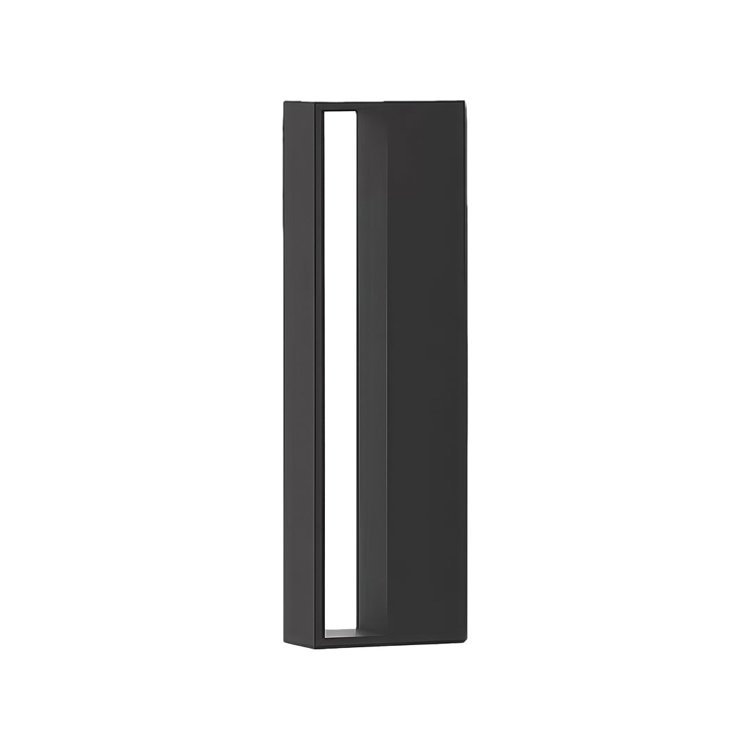 Black Sconces Outdoor Modern Waterproof Metal Light