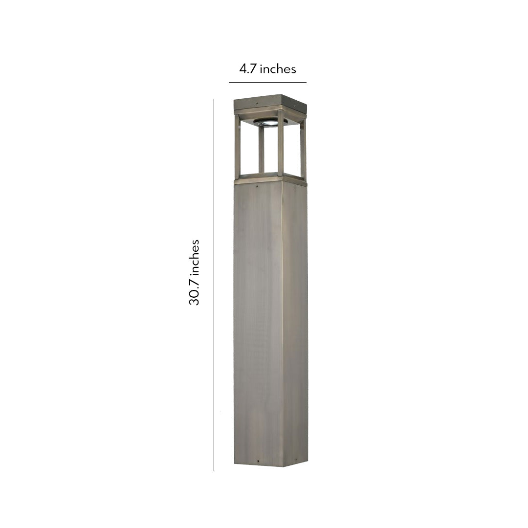 Modern Bollard Light Waterproof Rust-Proof LED Decorative Lamp