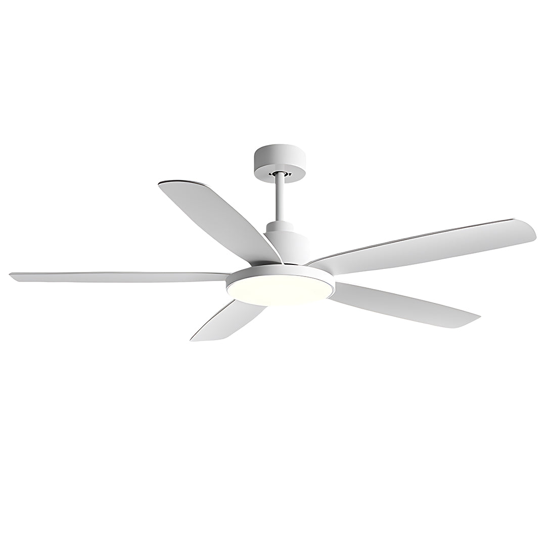 Ceiling Fans with 5 Lights Nordic Style Chandelier Look Fan Lamp
