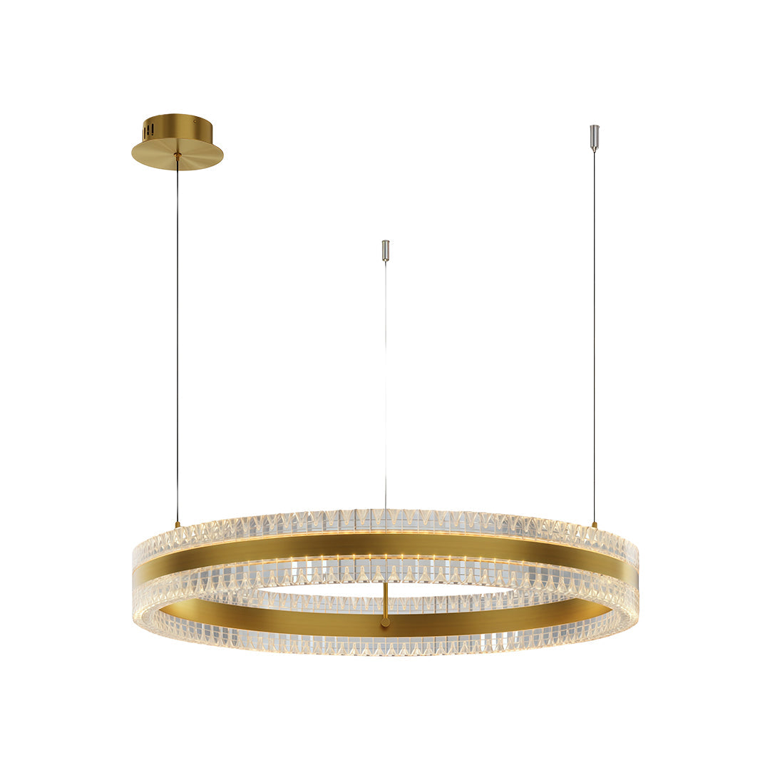Modern Circular Chandelier Minimalist Luxury Ceiling Light