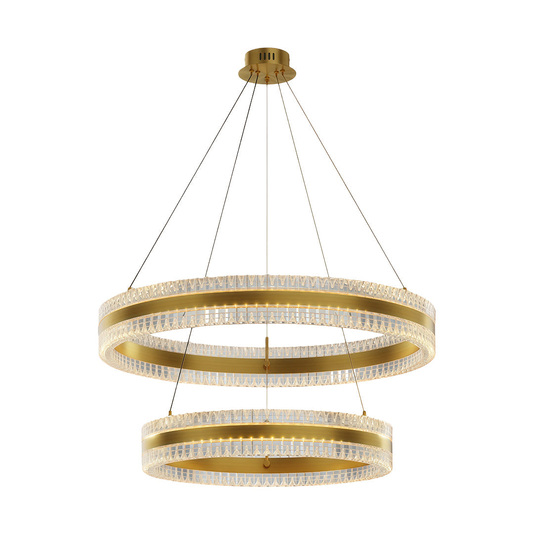 Modern Circular Chandelier Minimalist Luxury Ceiling Light