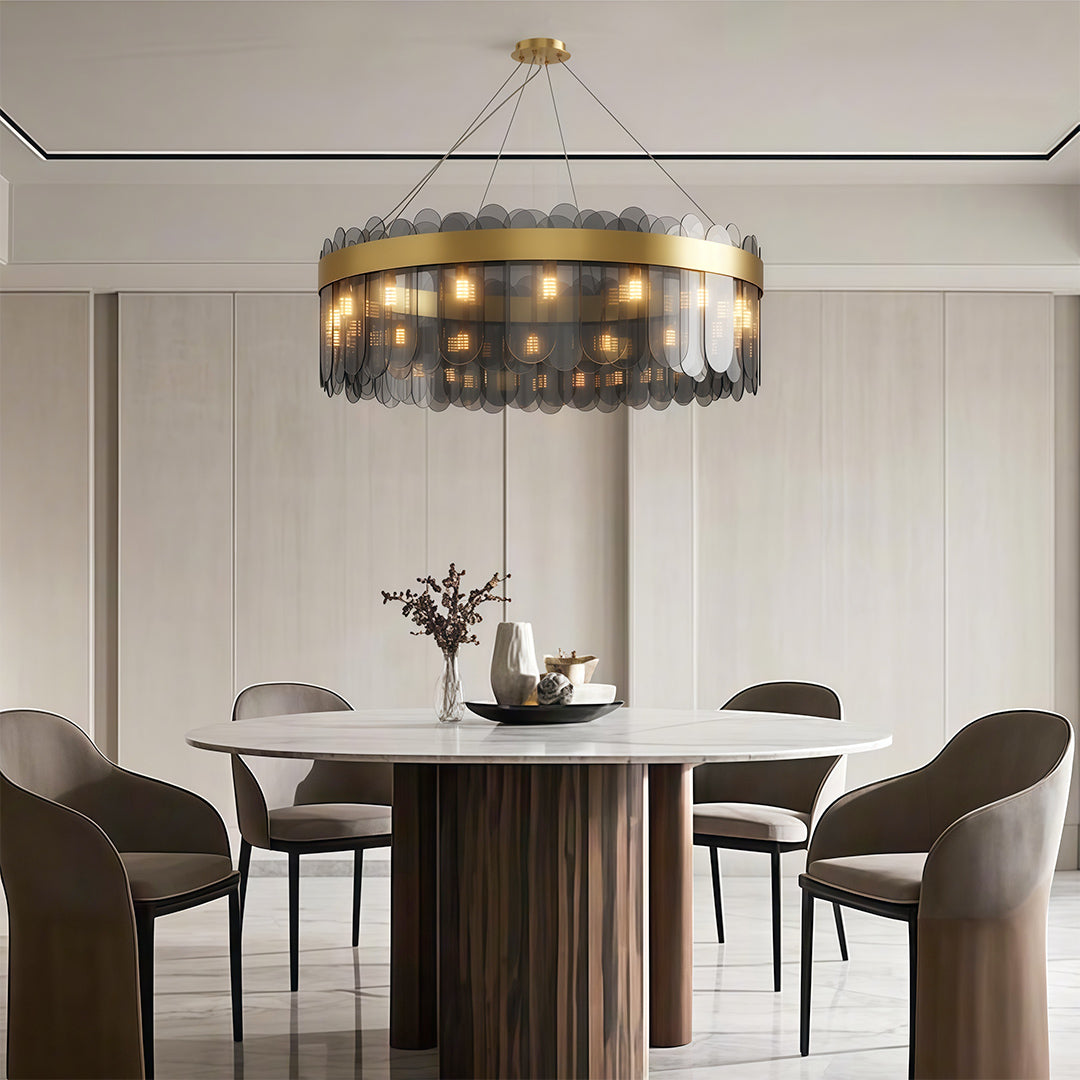 Modern Traditional Chandeliers Luxury Glass Ceiling Light