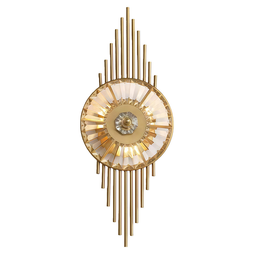 Crystal Light Wall Modern Luxury Stainless Steel Lamp