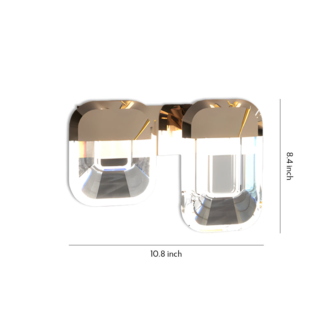 Crystal Wall Sconce Lighting Modern Luxury Aluminum Lamp