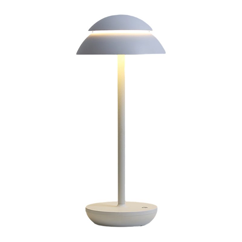Bedroom Lighting Suite: Glass Sconces, Table Lamp & Under-Bed Light