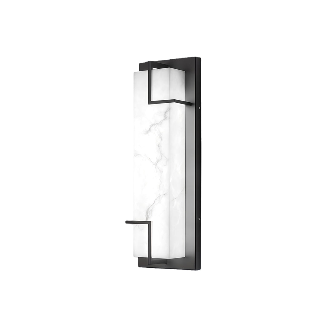 Exterior Wall Lights Black Waterproof Minimalist Lamp