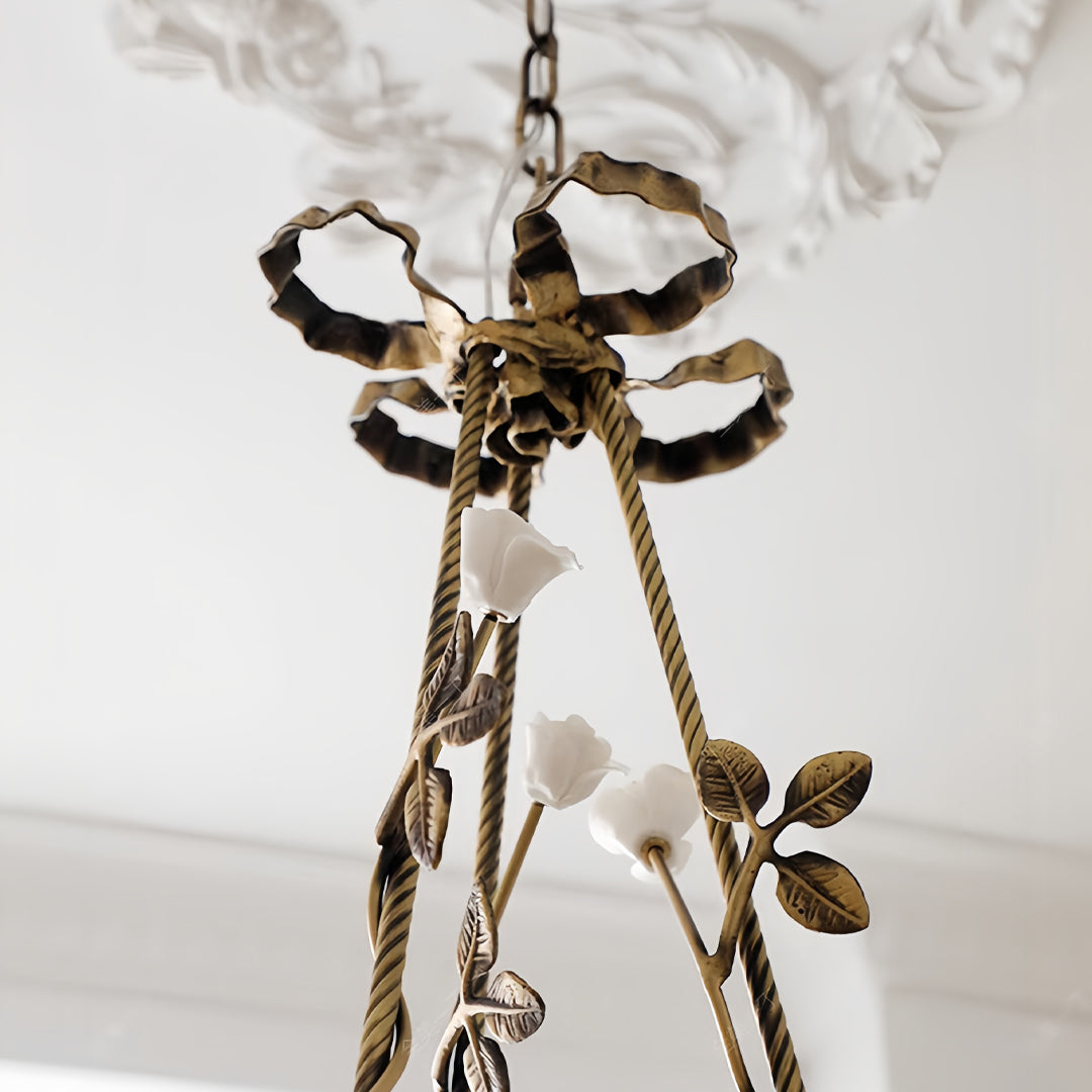Modern Flower Chandelier Romantic Luxury Ceiling Light