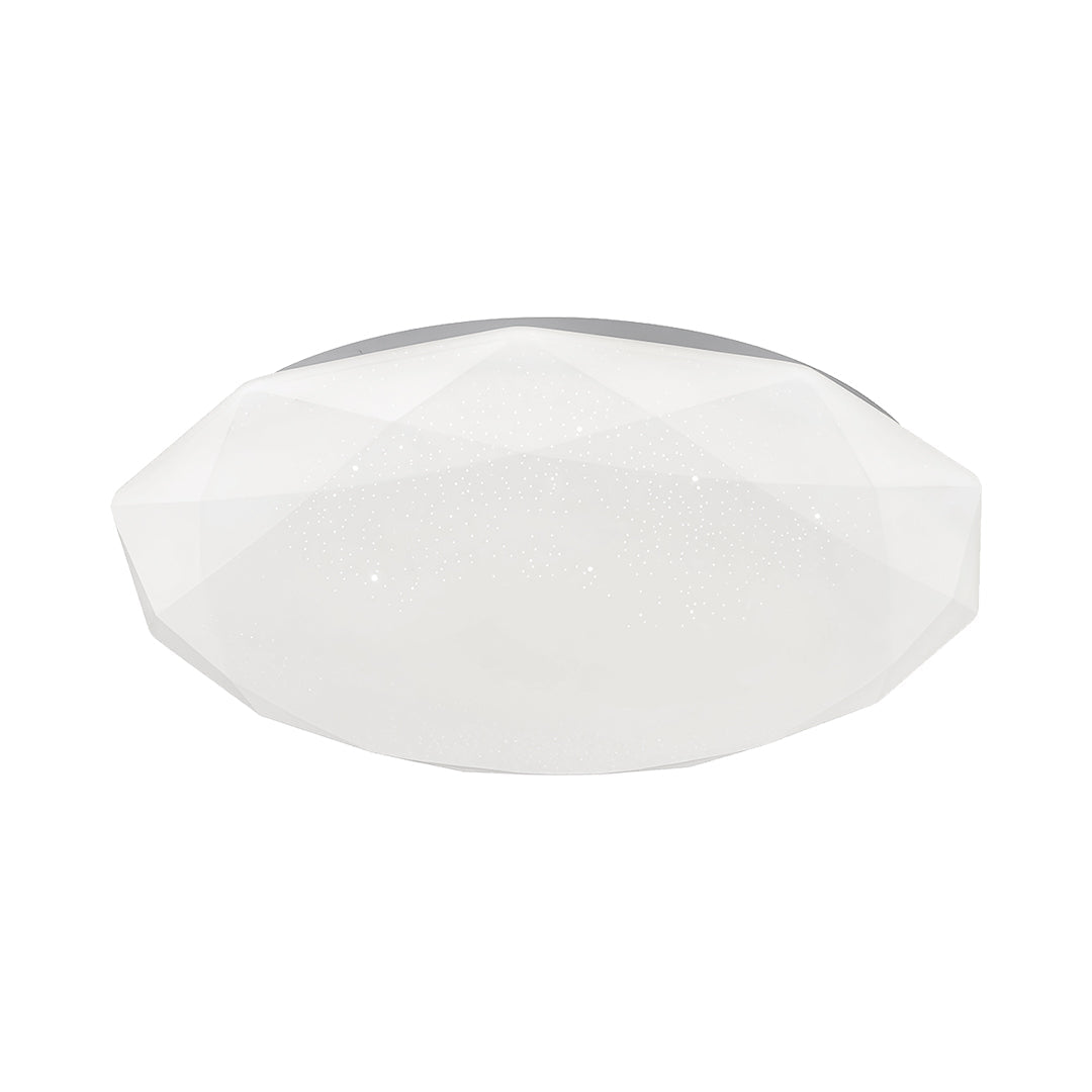 Geometric Flush Mount Ceiling Light White Full-Sky Star Lamp