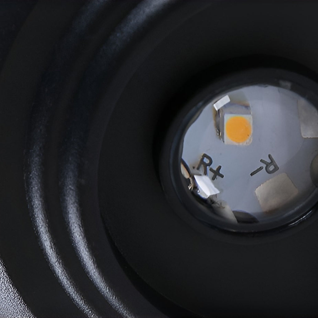 Modern Globe Wall Sconce Up-Down Emitting LED Light