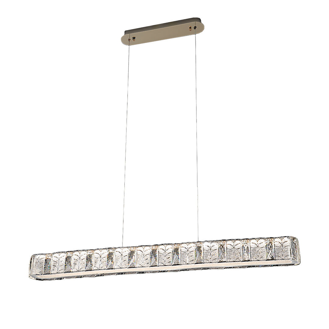 Modern Gold Pendant Light Minimalist Luxury Linear Ceiling Lights