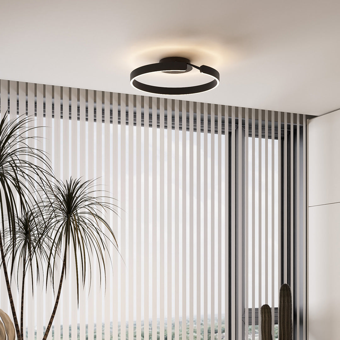 Halo Flush Mount Ceiling Light Minimalist Creative Light