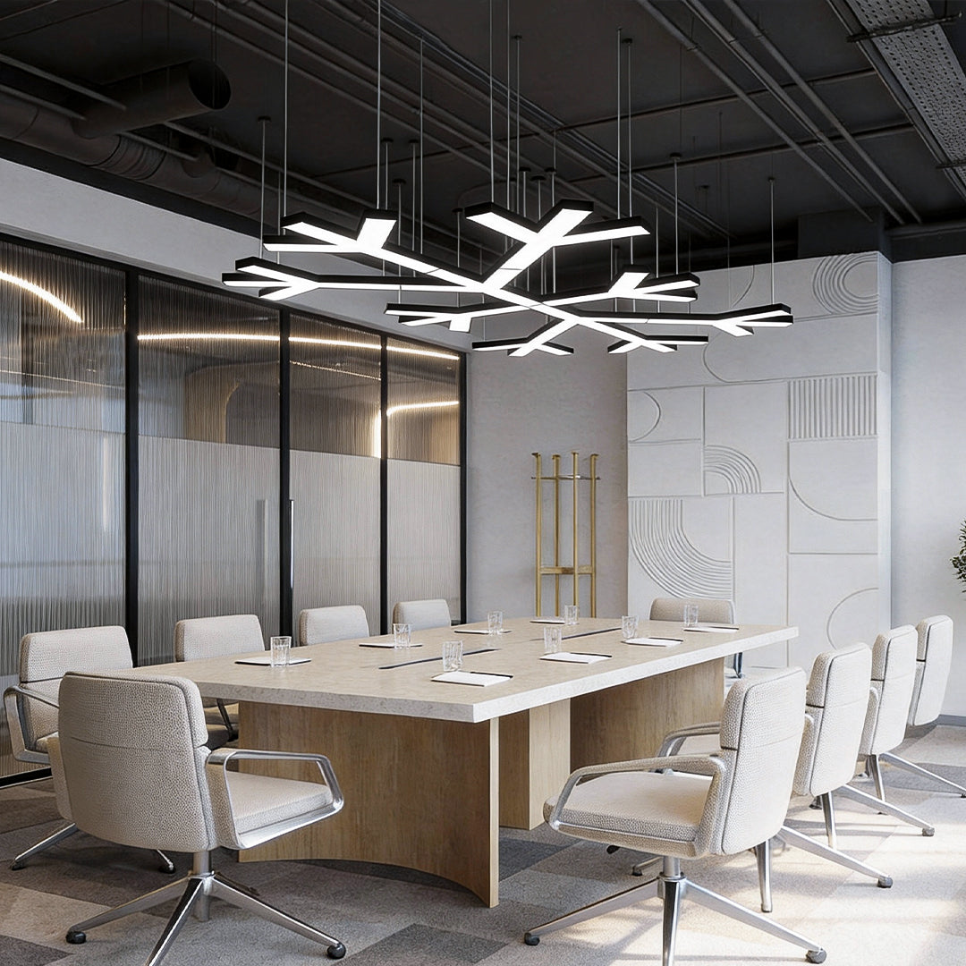 Modern Industrial Chandelier LED Metal Unique Ceiling Light