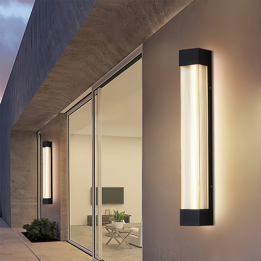 Linear Outdoor Sconce Waterproof Vertical LED Strip Lamp