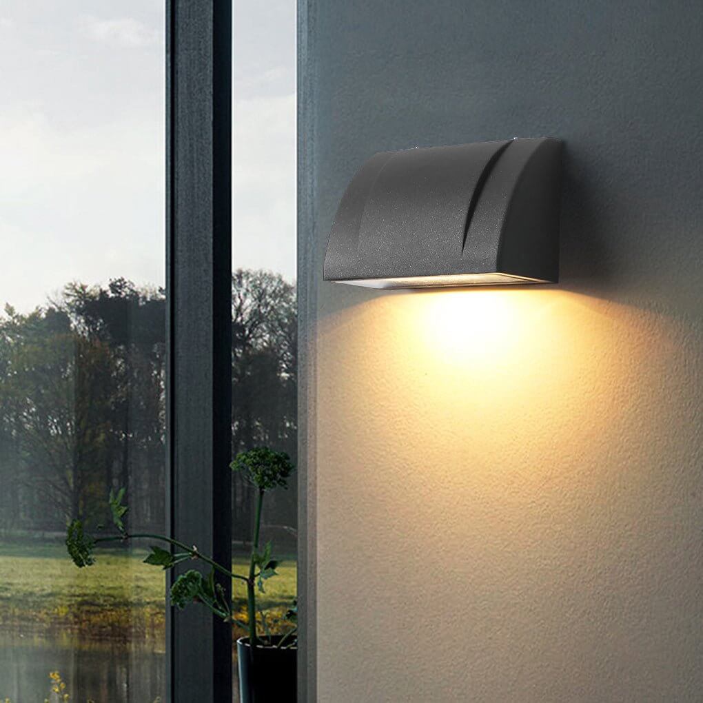 Down Facing Outdoor Wall Lights Minimalist Waterproof LED Light