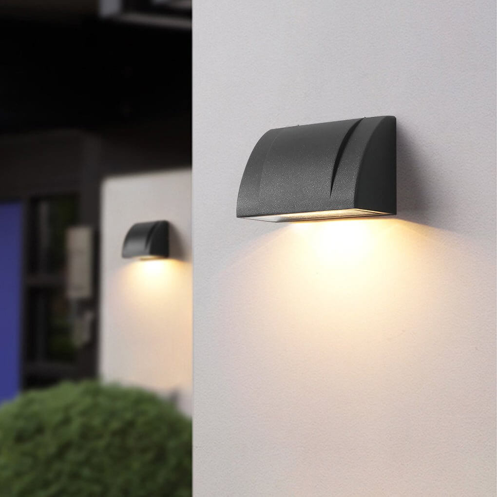 Down Facing Outdoor Wall Lights Minimalist Waterproof LED Light