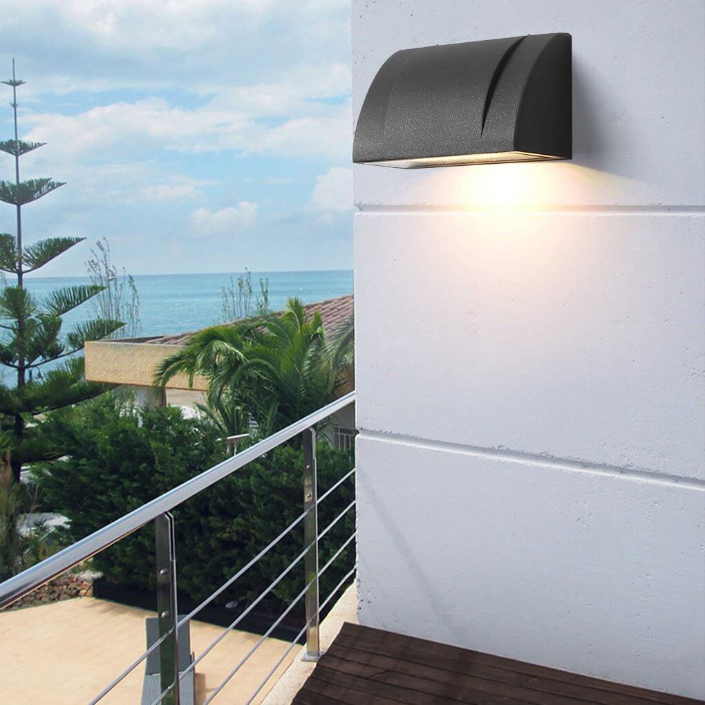 Down Facing Outdoor Wall Lights Minimalist Waterproof LED Light